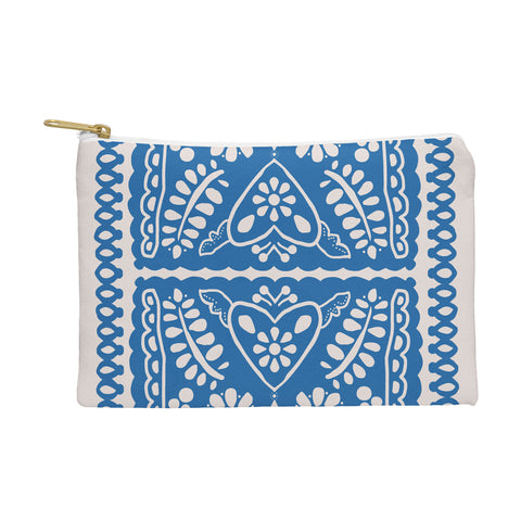 Natalie Baca Fiesta de Corazon in Blue Pouch