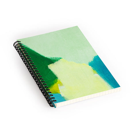Natalie Baca Green Light Spiral Notebook