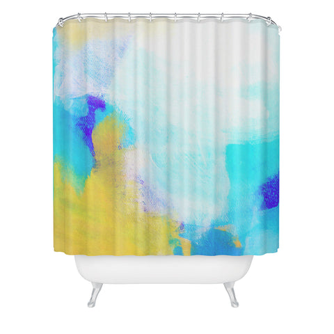 Natalie Baca Harborside Shower Curtain