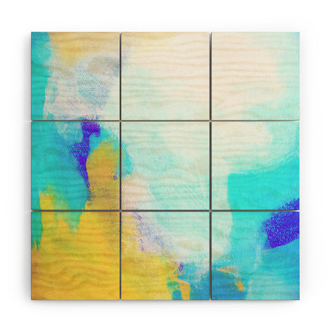 Natalie Baca Harborside Wood Wall Mural