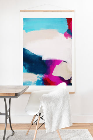 Natalie Baca Hillside Art Print And Hanger