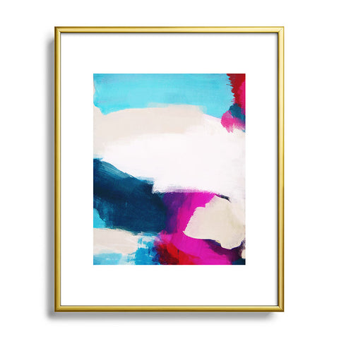 Natalie Baca Hillside Metal Framed Art Print