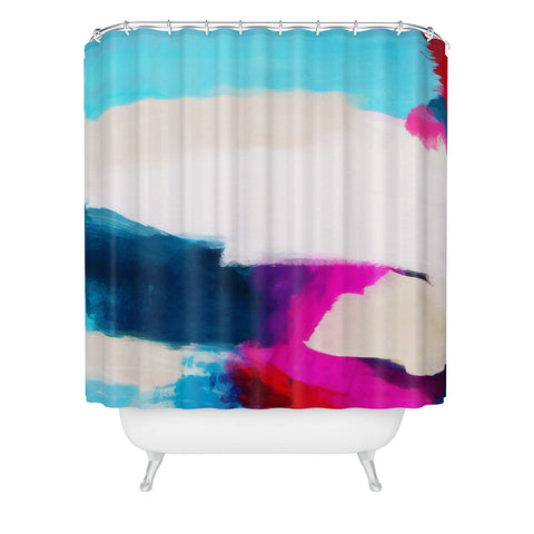 Natalie Baca Hillside Shower Curtain