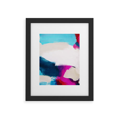 Natalie Baca Hillside Framed Art Print