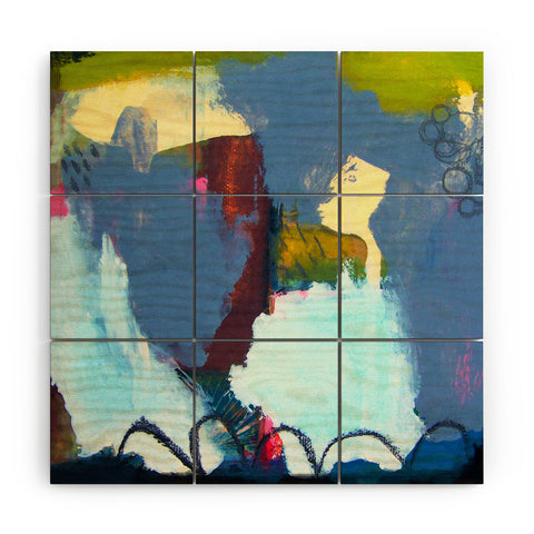 Natalie Baca Inside Out Wood Wall Mural