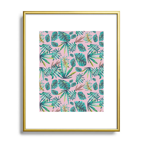 Natalie Baca Jungle Oh Metal Framed Art Print