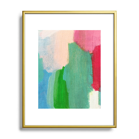 Natalie Baca Lakeside Metal Framed Art Print