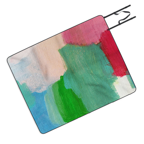 Natalie Baca Lakeside Picnic Blanket