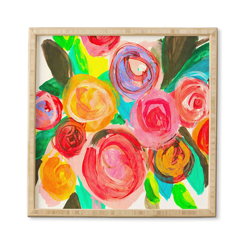 Natalie Baca Meadow Blooms Framed Wall Art