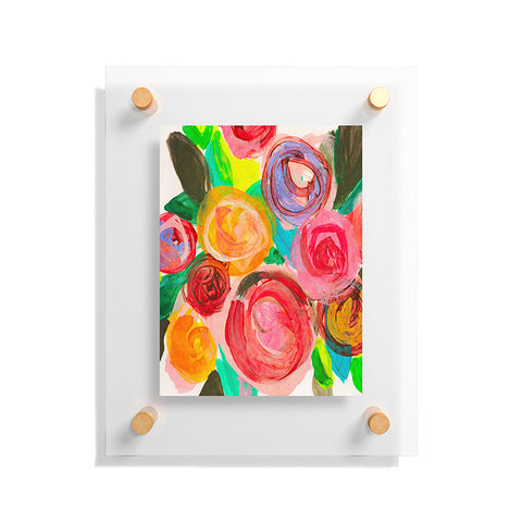 Natalie Baca Meadow Blooms Floating Acrylic Print