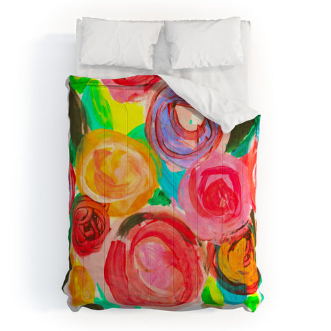 Natalie Baca Meadow Blooms Comforter