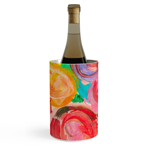 Natalie Baca Meadow Blooms Wine Chiller