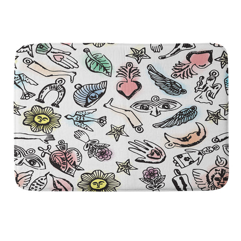 Natalie Baca Milagros Memory Foam Bath Mat