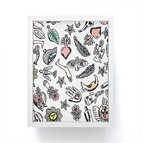 Natalie Baca Milagros Framed Mini Art Print
