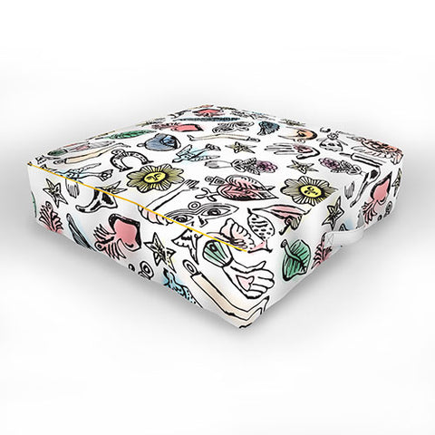 Natalie Baca Milagros Outdoor Floor Cushion