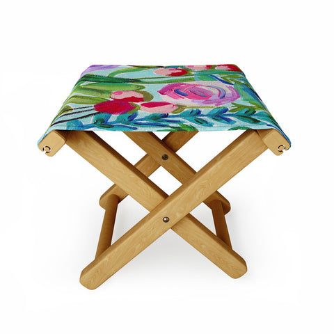 Natalie Baca My Garden Folding Stool