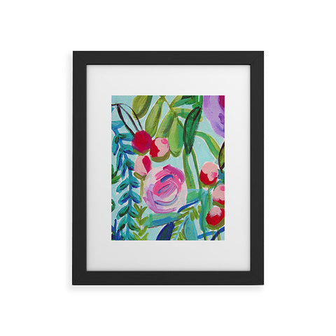 Natalie Baca My Garden Framed Art Print