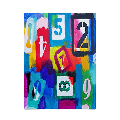 Natalie Baca Numerology Poster