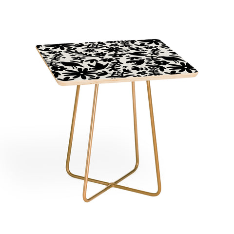 Natalie Baca Otomi Party Black Side Table
