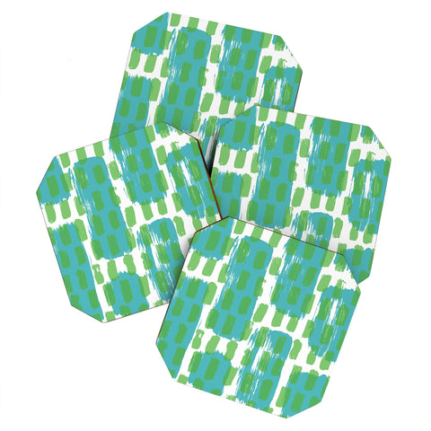 Natalie Baca Paint Play One Coaster Set