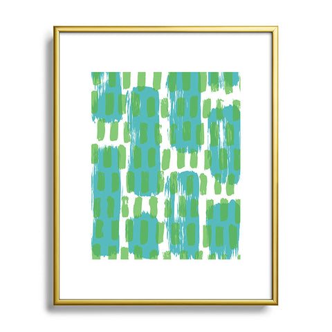 Natalie Baca Paint Play One Metal Framed Art Print