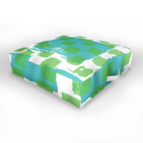 Natalie Baca Paint Play One Outdoor Floor Cushion