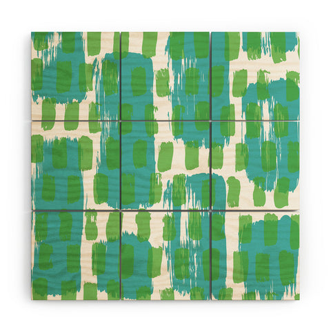 Natalie Baca Paint Play One Wood Wall Mural