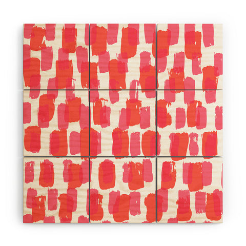 Natalie Baca Paint Play Two Wood Wall Mural