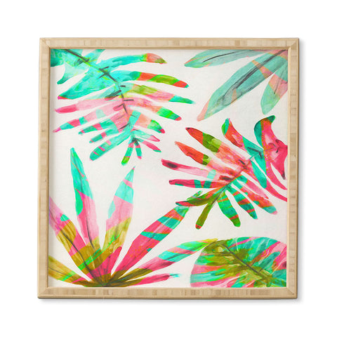 Natalie Baca Paradise Palm Framed Wall Art