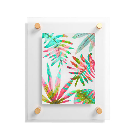 Natalie Baca Paradise Palm Floating Acrylic Print