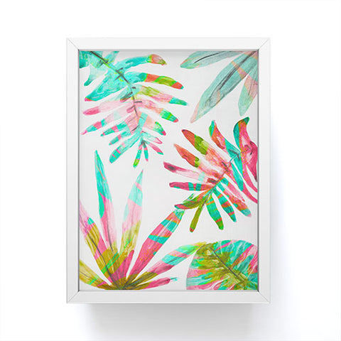 Natalie Baca Paradise Palm Framed Mini Art Print