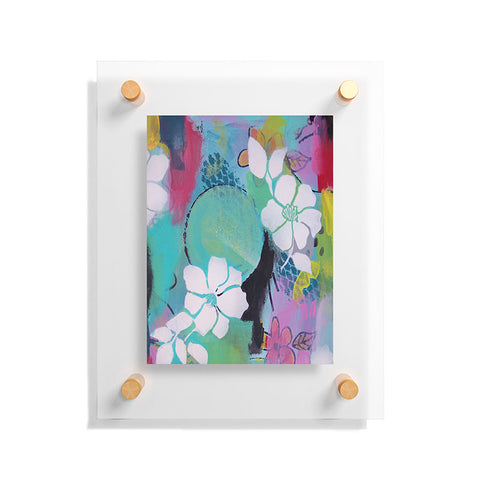 Natalie Baca Peace Love Aloha Floating Acrylic Print