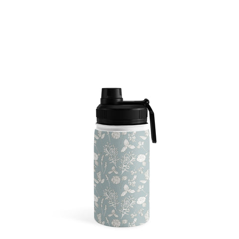 Natalie Baca Plant Therapy Pond Blue Water Bottle