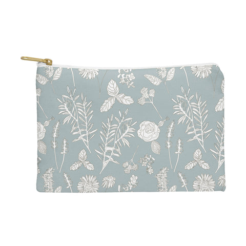 Natalie Baca Plant Therapy Pond Blue Pouch
