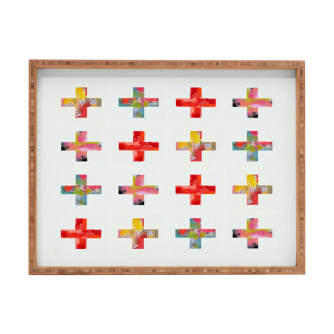 Natalie Baca Plus Two Rectangular Tray