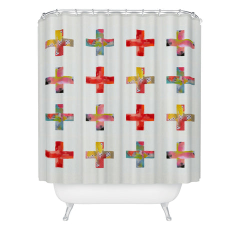 Natalie Baca Plus Two Shower Curtain