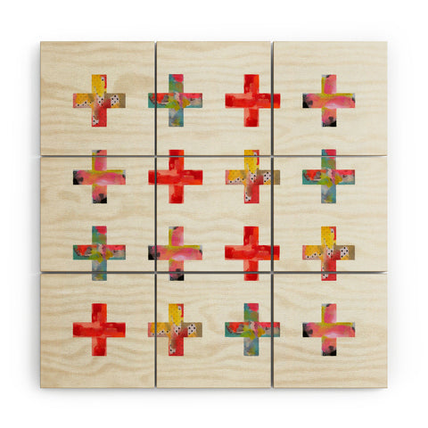 Natalie Baca Plus Two Wood Wall Mural