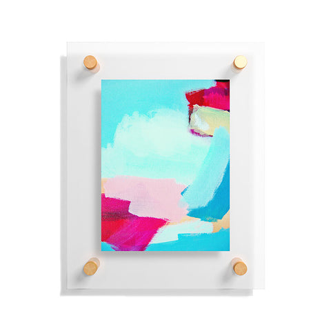 Natalie Baca Poolside Floating Acrylic Print