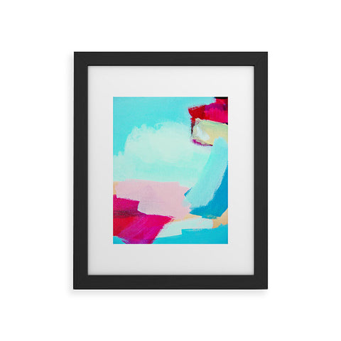 Natalie Baca Poolside Framed Art Print