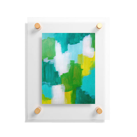Natalie Baca Rainbows and Dreams Floating Acrylic Print