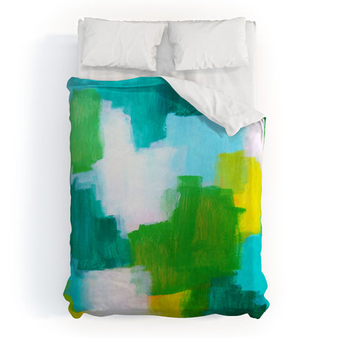 Natalie Baca Rainbows and Dreams Duvet Cover