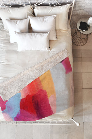 Natalie Baca Redemption Fleece Throw Blanket