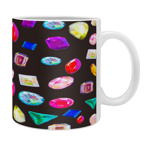 Natalie Baca Rhinestone Reverie In Black Coffee Mug