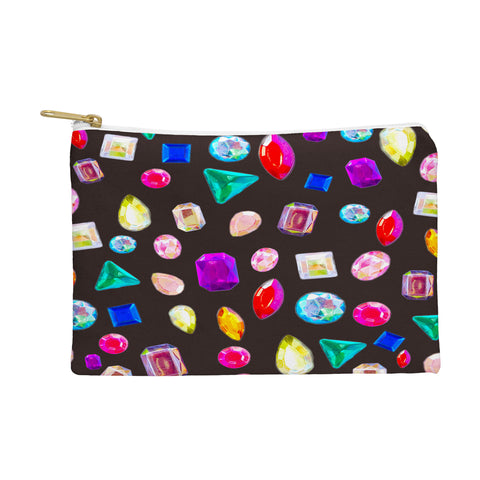 Natalie Baca Rhinestone Reverie In Black Pouch
