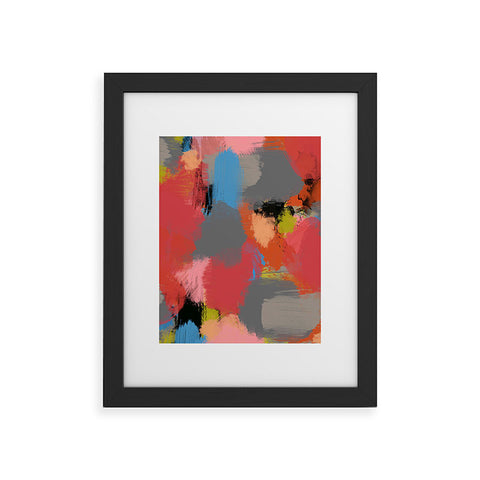 Natalie Baca Sangria Framed Art Print
