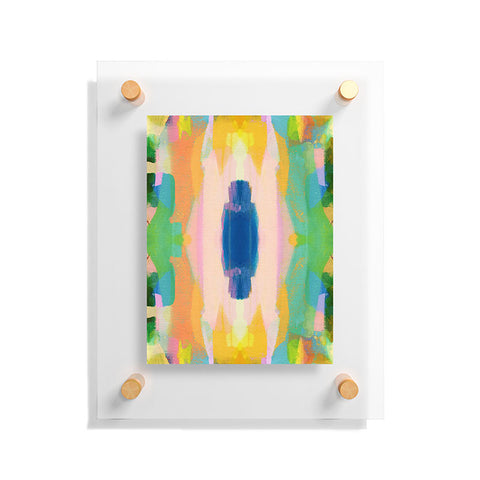 Natalie Baca Santa Fe Sunrise Floating Acrylic Print