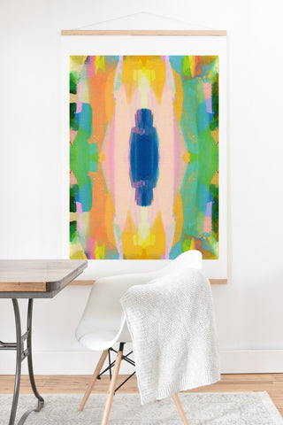 Natalie Baca Santa Fe Sunrise Art Print And Hanger