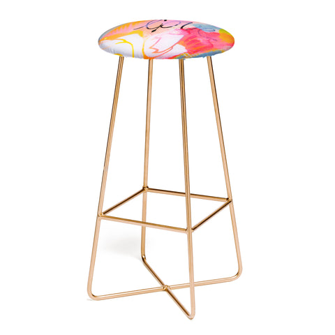Natalie Baca Spring Love Bar Stool