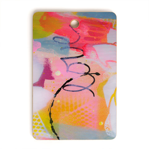 Natalie Baca Spring Love Cutting Board Rectangle