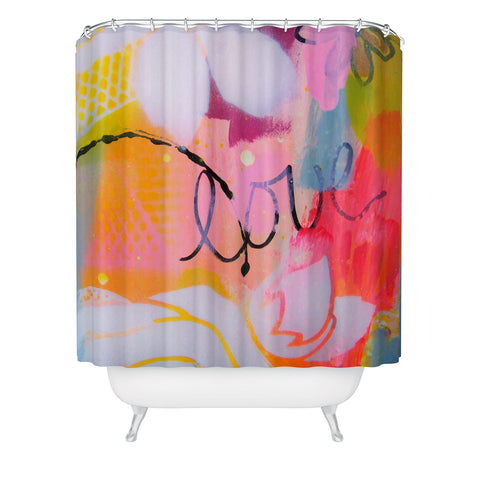 Natalie Baca Spring Love Shower Curtain